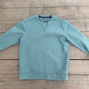 32 Degrees Light Green Crewneck Thermal Sweater